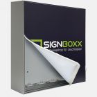 Textil-Leuchtkasten mit LED - einseitig - Tiefe 15cm